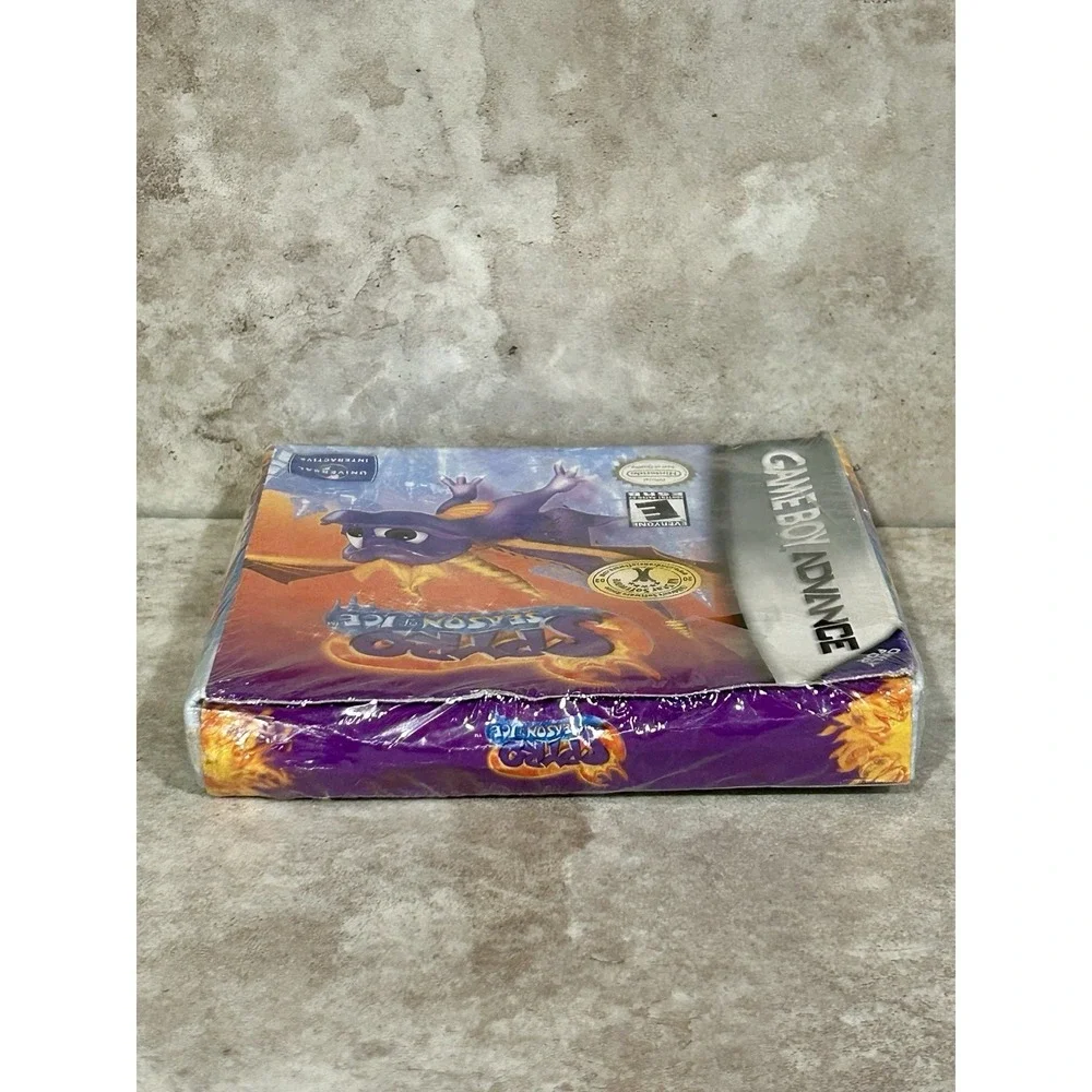 2 Sealed NIB Game Boy Advance Games Spyro‎ Season Of Ice & Princess Natasha GBA